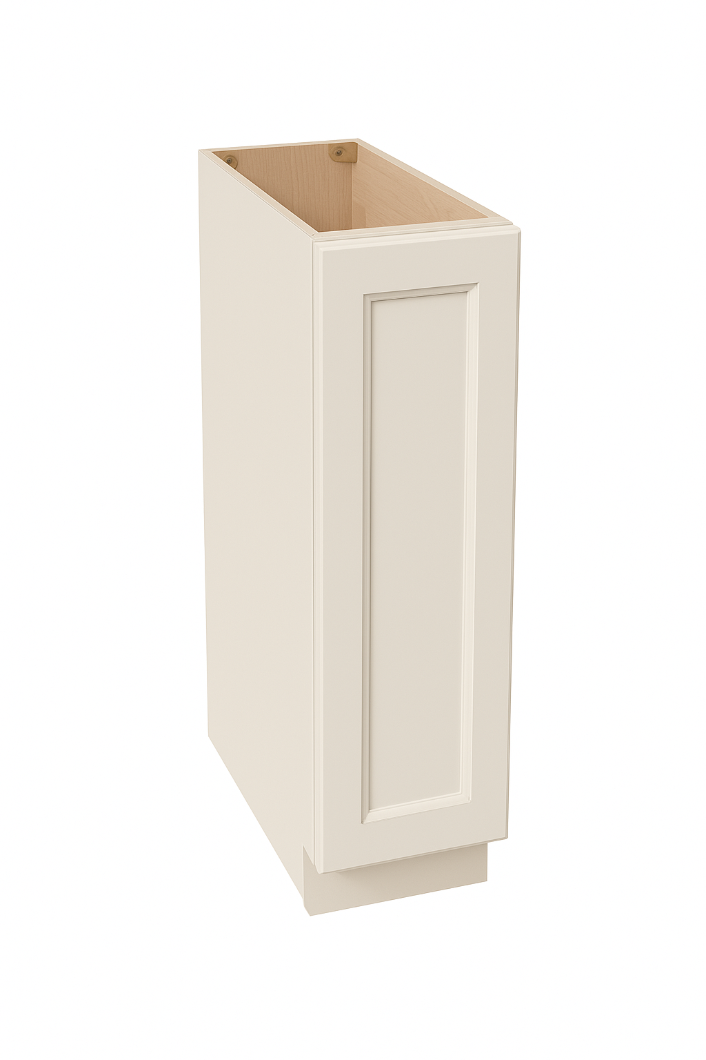 DI-BF0924: Dallas Ivory Shaker 09" Full Height Door Standard Base Cabinet