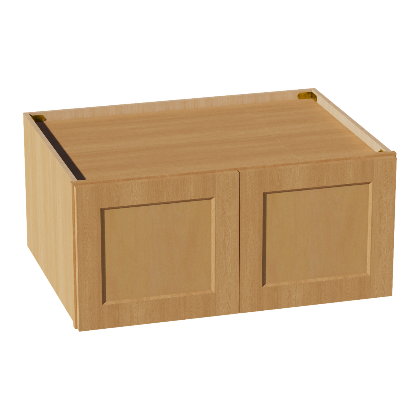 HT-W331524: Timber Wood Shaker 33"W x 15"H x 24"D 2 Doors Standard Bridge Wall Cabinet