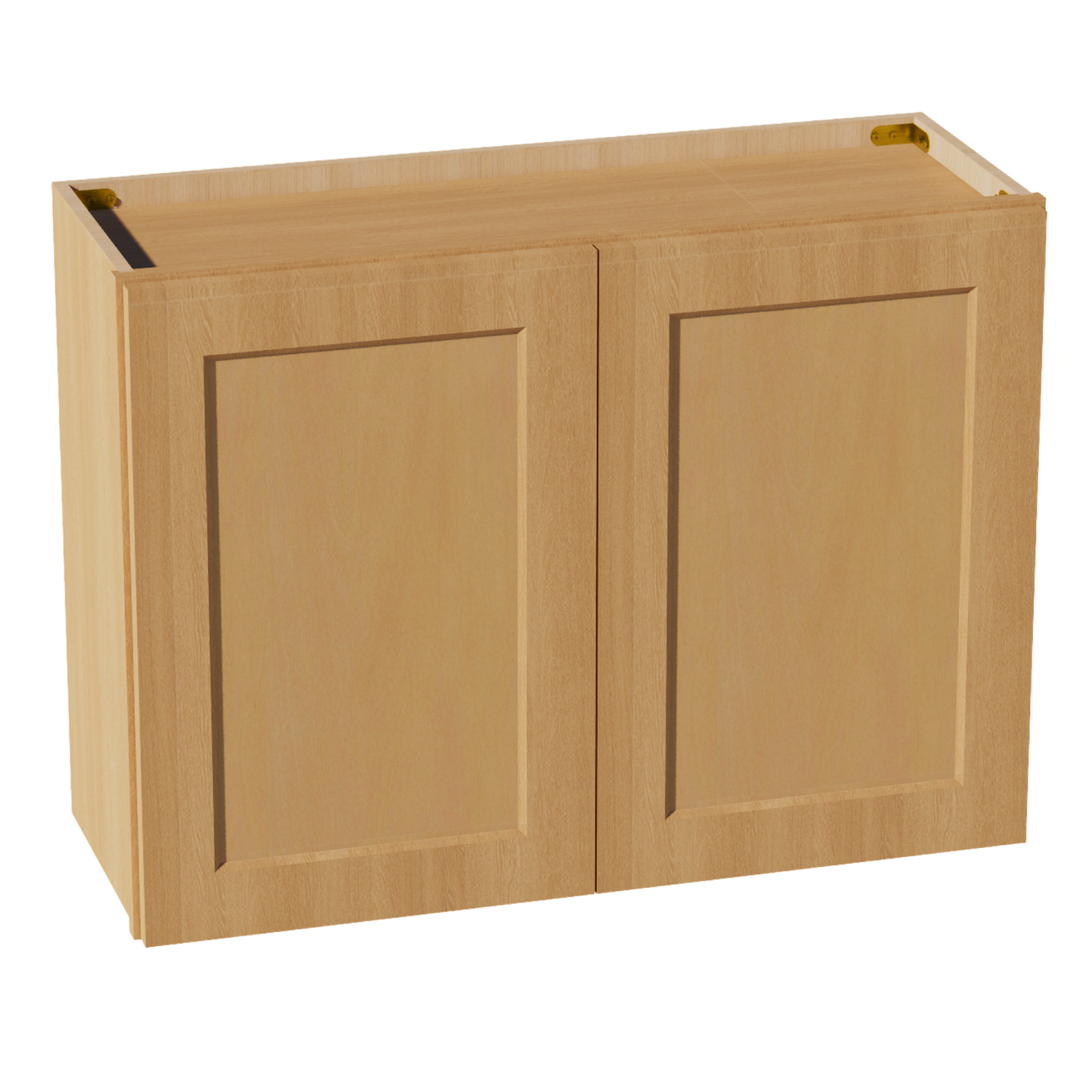 HT-W3324: Timber Wood Shaker 33"W x 24"H 2 Doors Standard Wall Bridge Cabinet