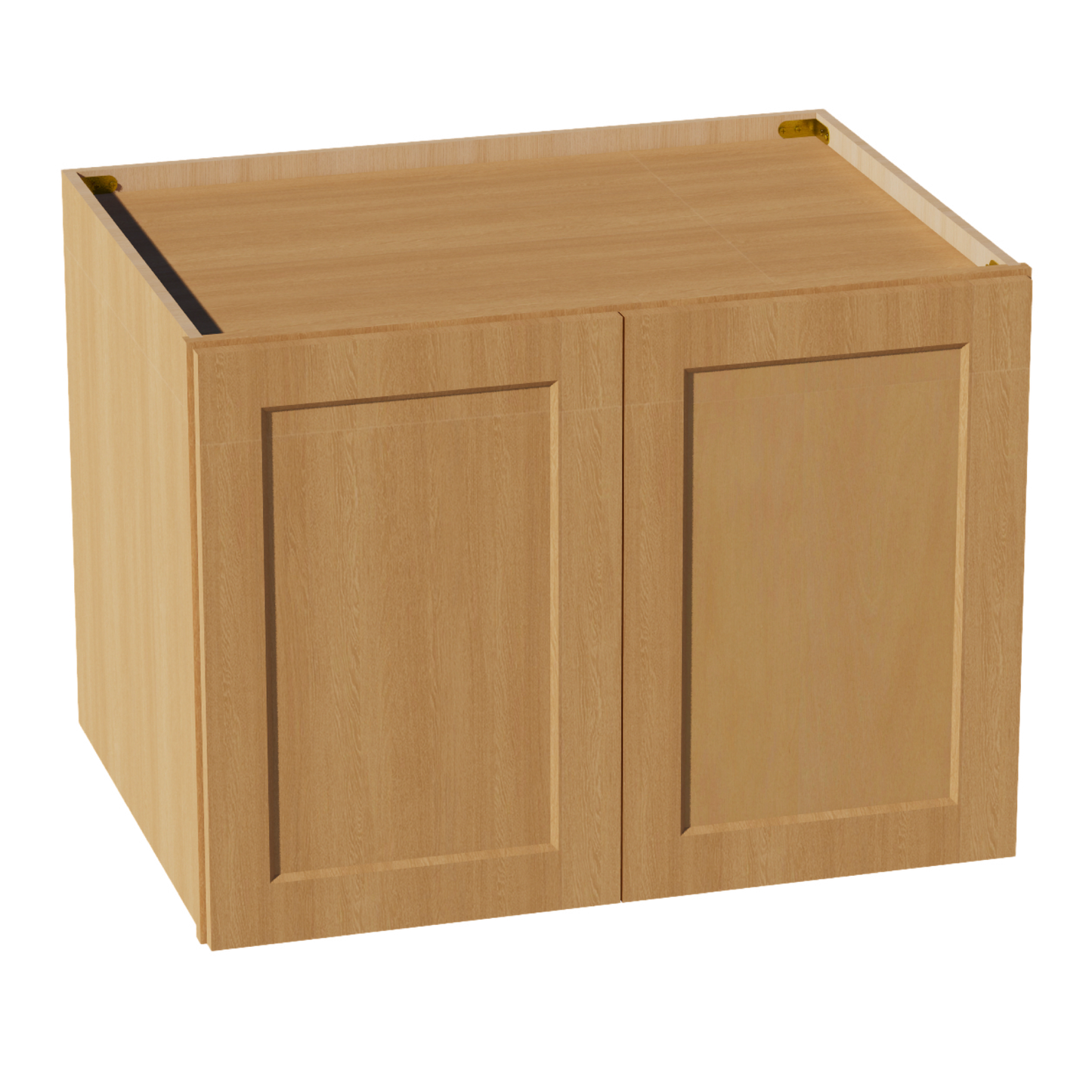 HT-W332424: Timber Wood Shaker 33"W x 24"H x 24"D 2 Doors & 1 Shelf Standard Bridge Wall Cabinet