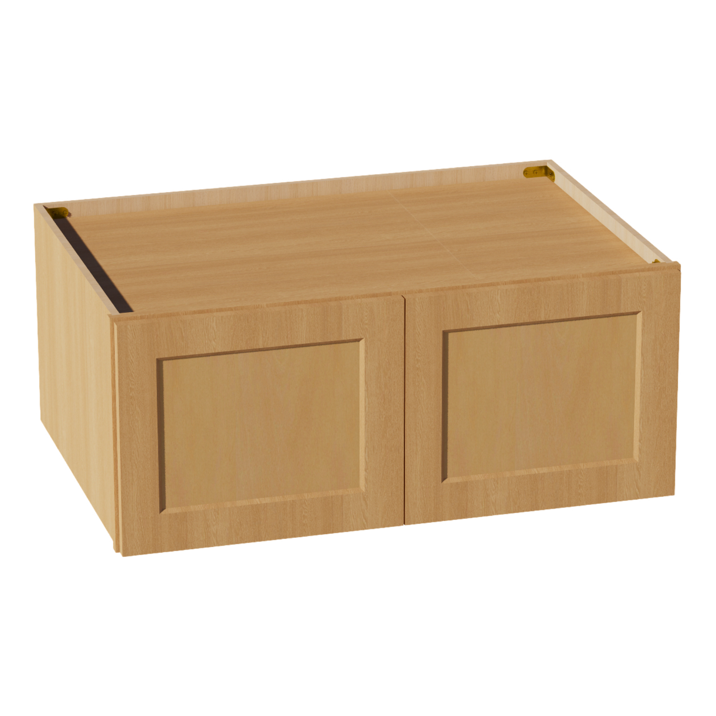 HT-W361524: Timber Wood Shaker 36"W x 15"H x 24"D 2 Doors Standard Bridge Wall Cabinet