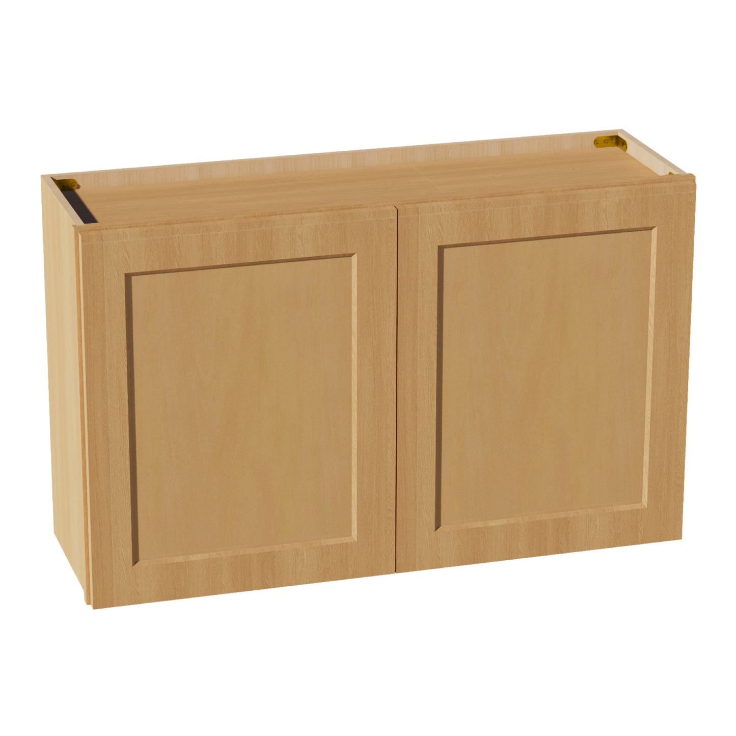 HT-W3924: Timber Wood Shaker 39"W x 24"H 2 Doors Standard Wall Bridge Cabinet