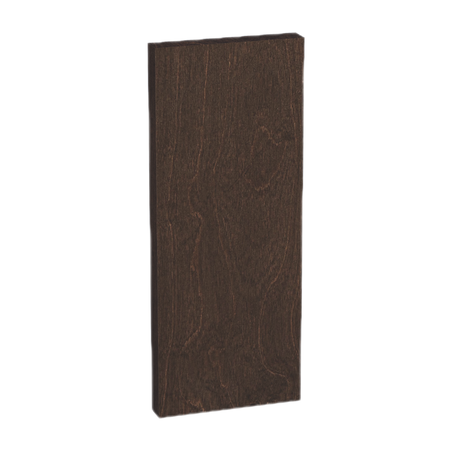 SM-FLS30: Mocha Brown Slim Shaker 30"W x 2"H x 12"D Flat Shelf