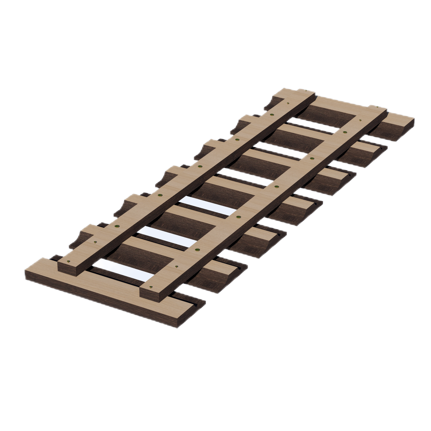 SM-GL36: Mocha Brown Slim Shaker 36"W x 1-1/2"H x 12"D Wall Glass Holder