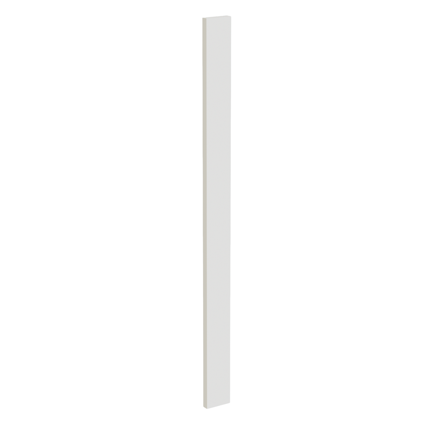 TW-WF342: Creamy White Shaker 03"W x 42"H Wall Cabinet Filler