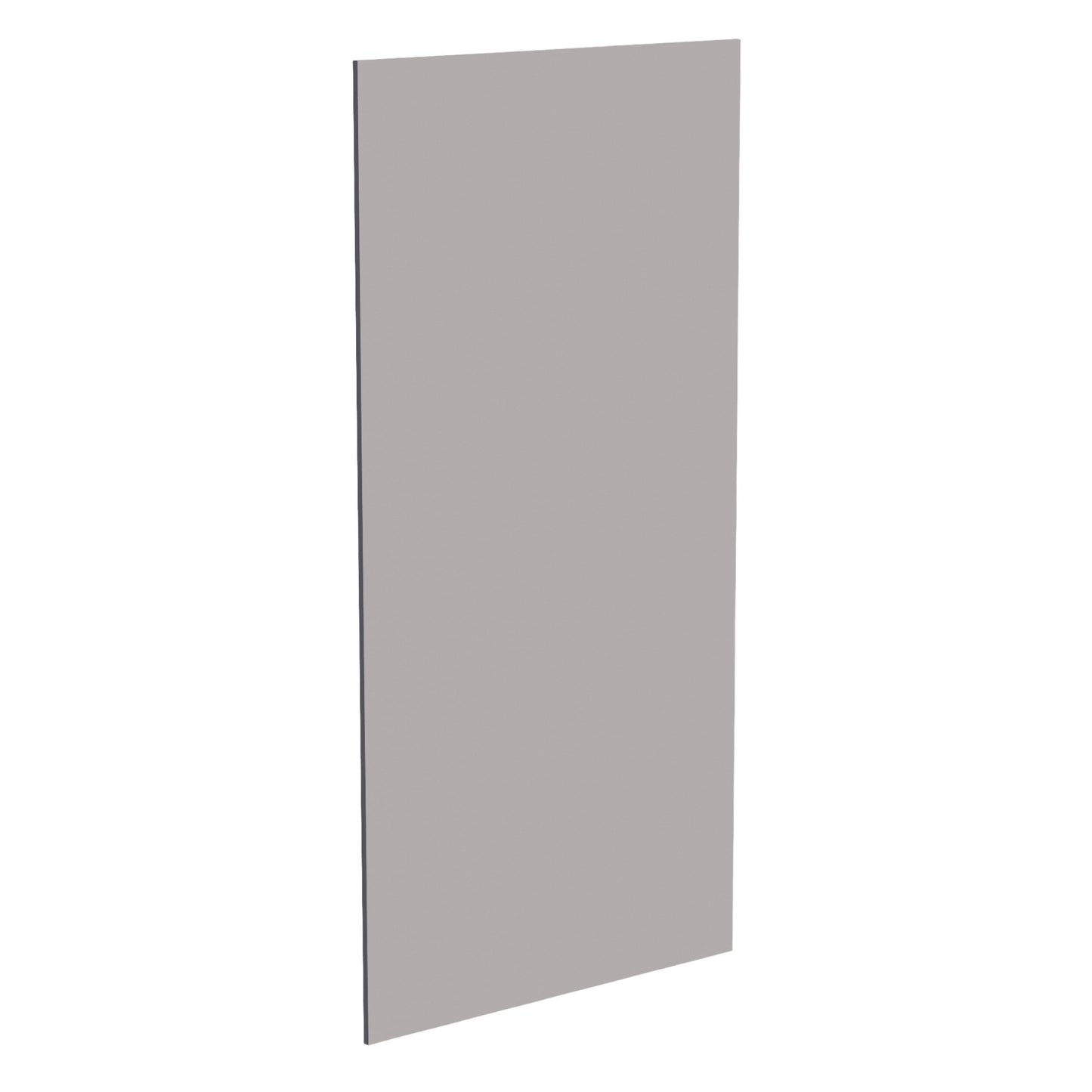 HA-BP4896-3/4: Ash Gray Shaker 48"W x 96"H x 3/4"D Base End Skin Panel