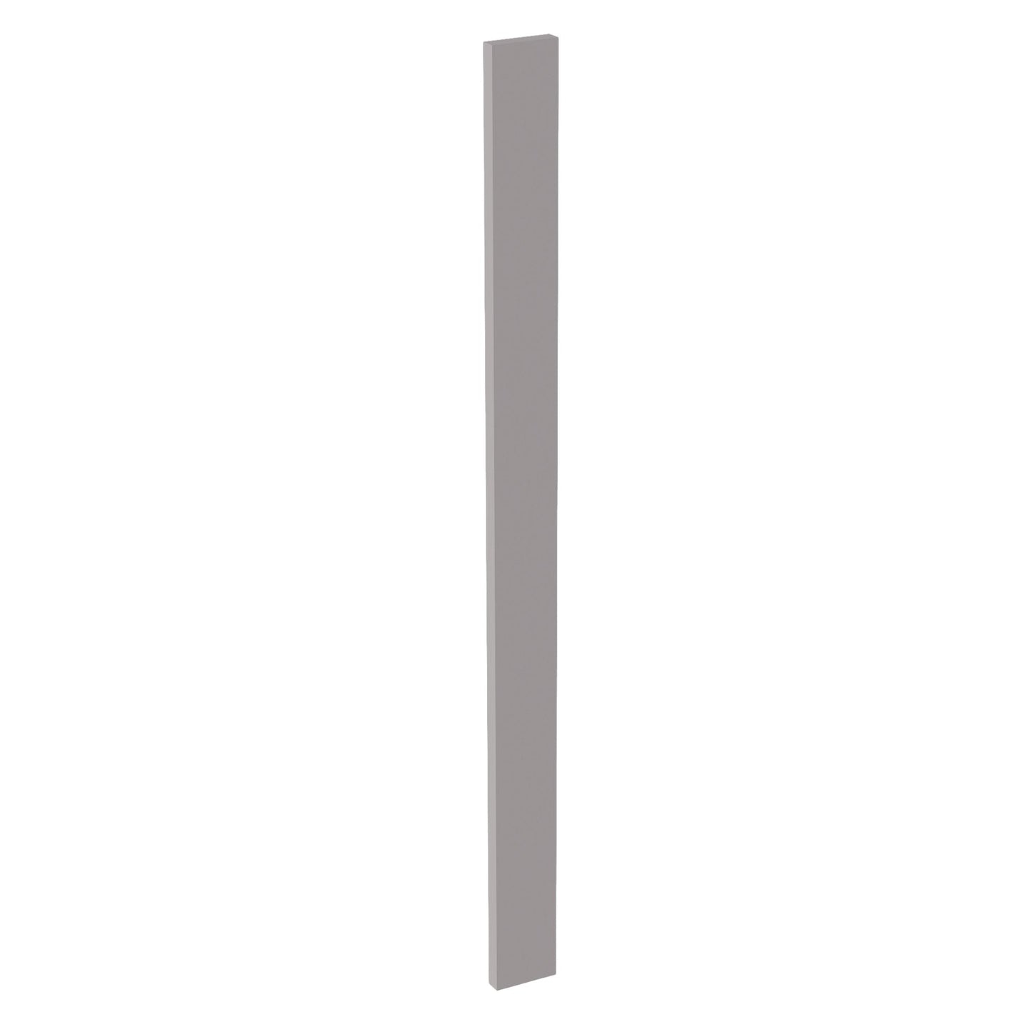 HA-WF342: Ash Gray Shaker 03"W x 42"H Wall Cabinet Filler