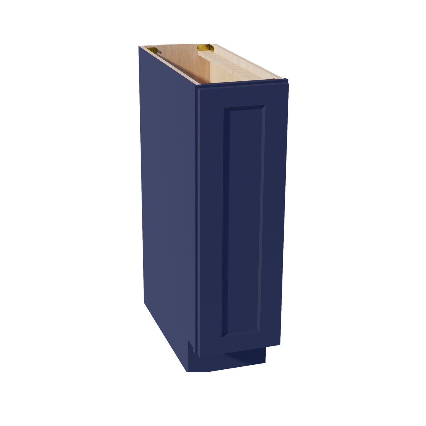 HB-BF0924: Indigo Blue Shaker 09" Full Height Door Standard Base Cabinet