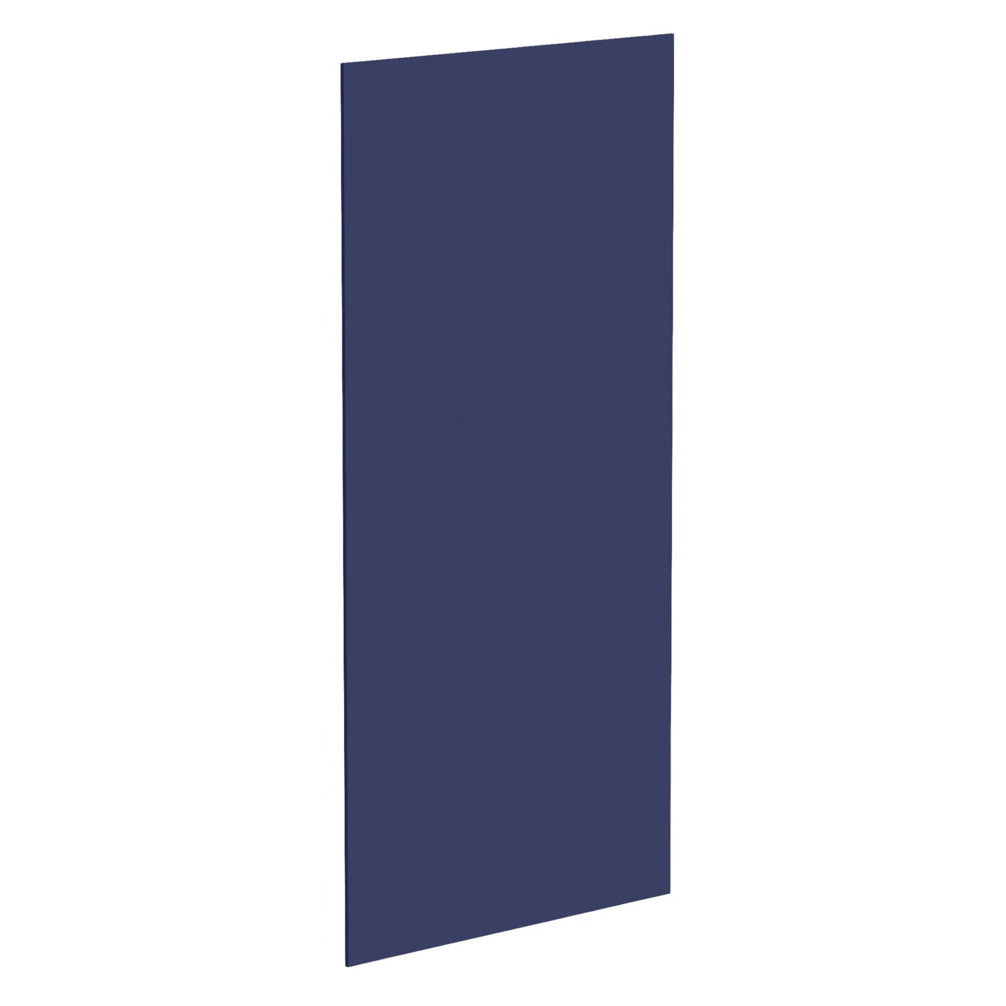 HB-BP4896-1/2: Indigo Blue Shaker 48"W x 96"H x 1/2"D Base End Skin Panel