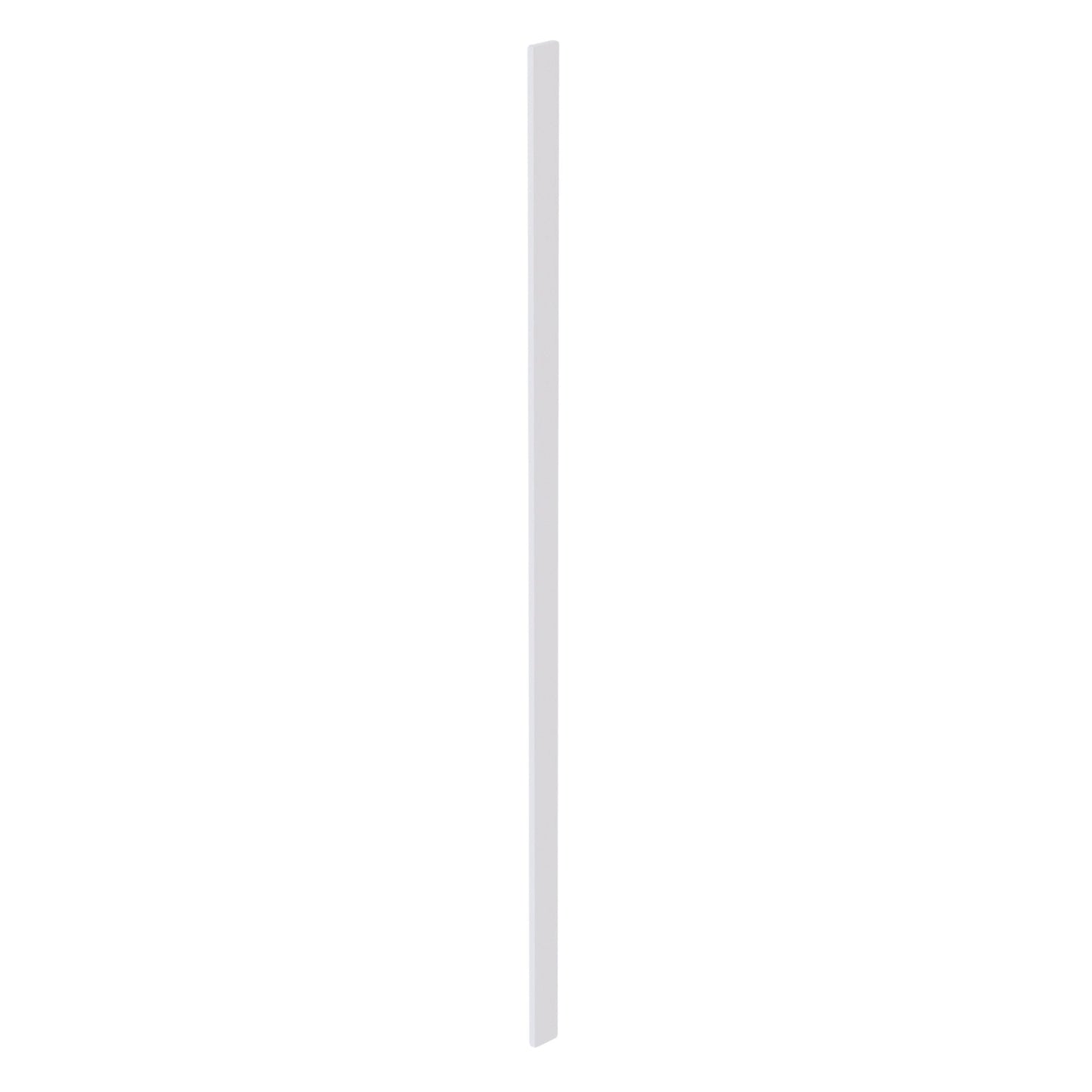 HF-WF396: Frost White Shaker 03"W x 96"H Wall Cabinet Filler