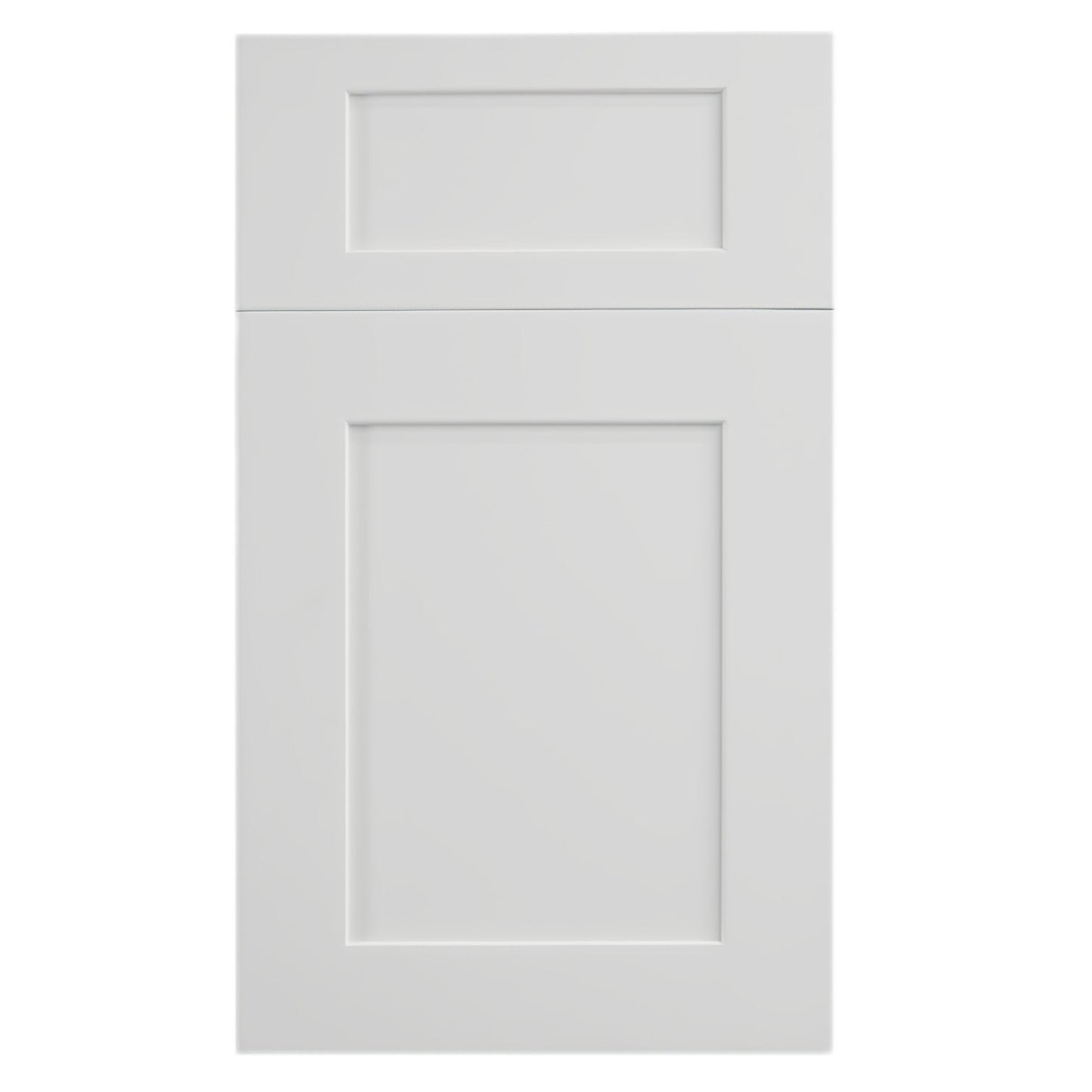 HF-WRH4848: Frost White Shaker 48"W x 48"H Wood Wall Mounted Range Hoods