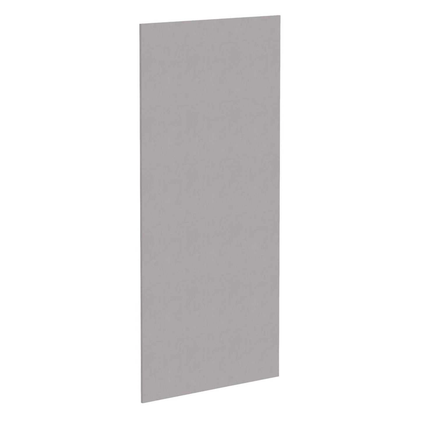 HLG-BP4896-3/4: Light Gray Shaker 48"W x 96"H x 3/4"D Base End Skin Panel