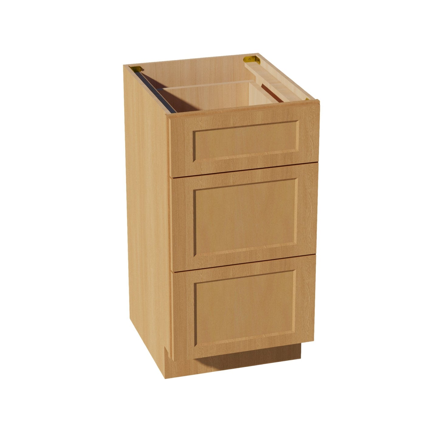 HT-VDB1821: Timber Wood Shaker 18"W x 34-1/2"H x 21"D 3 Drawers Vanity Base Cabinets