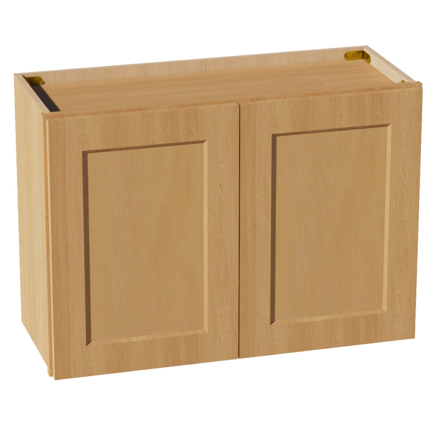 HT-W3021: Timber Wood Shaker 30"W x 21"H 2 Doors Standard Wall Bridge Cabinet