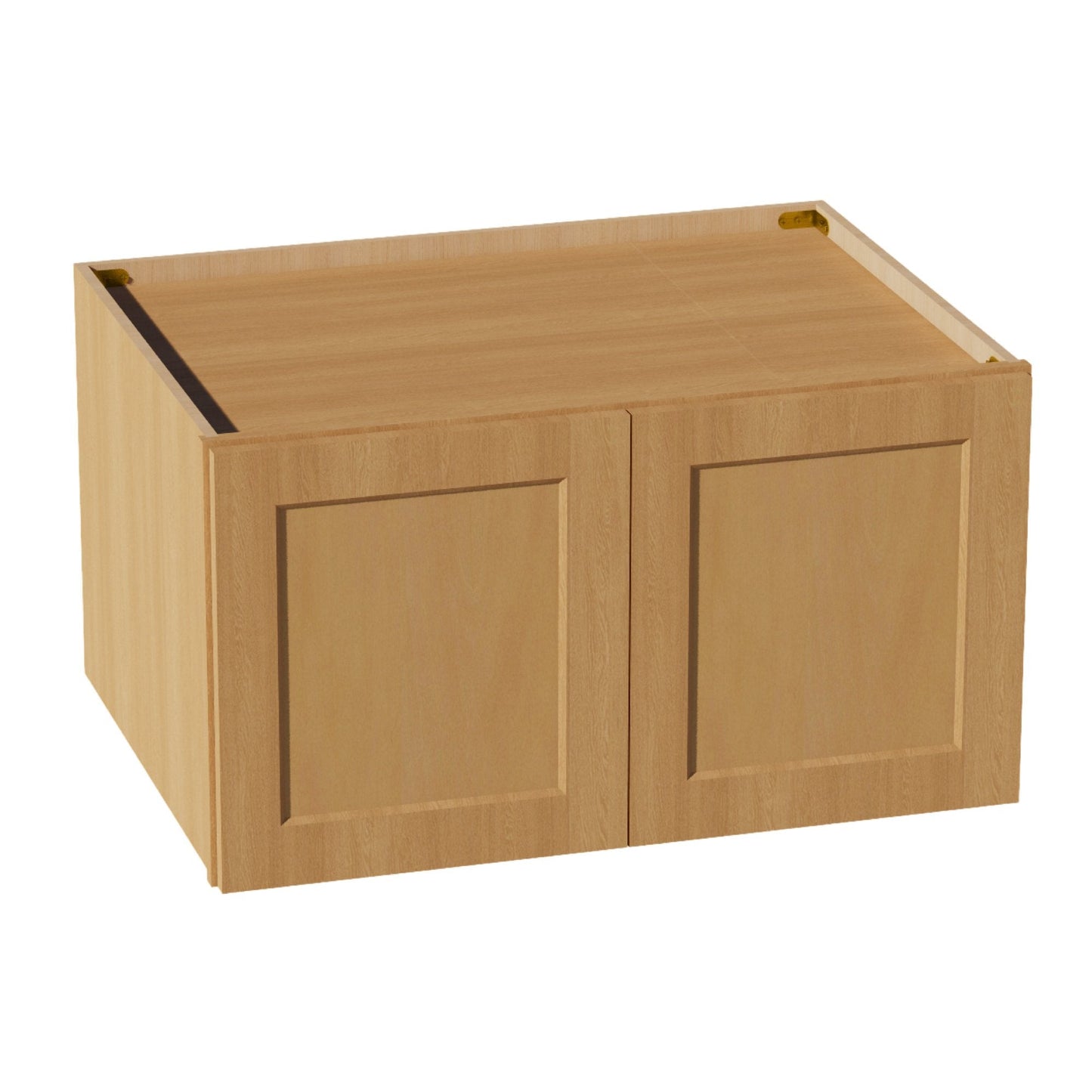 HT-W331824: Timber Wood Shaker 33"W x 18"H x 24"D 2 Doors Standard Bridge Wall Cabinet
