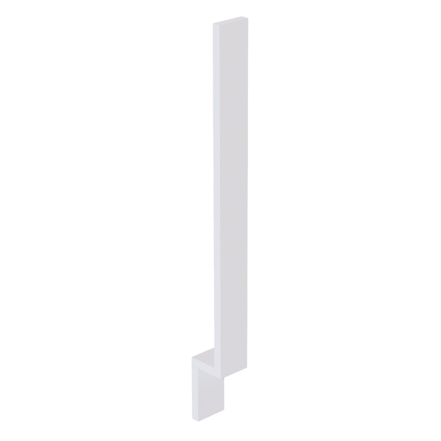SF-BF3: Frost White Slim Shaker 3"W Base Cabinet Filler