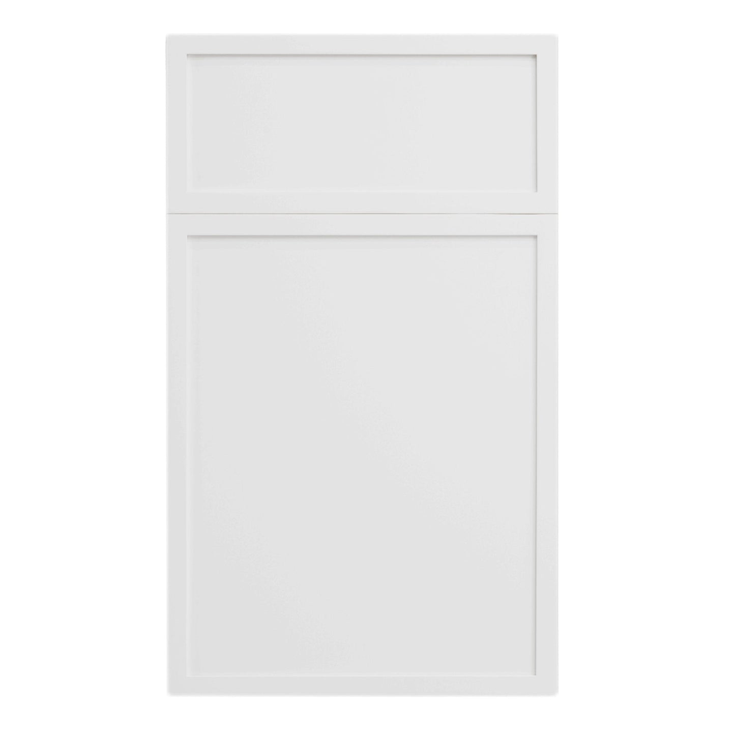 SF-OE1242: Frost White Slim Shaker 12"W x 42"H 4 Shelves Wall End Shelf Cabinet