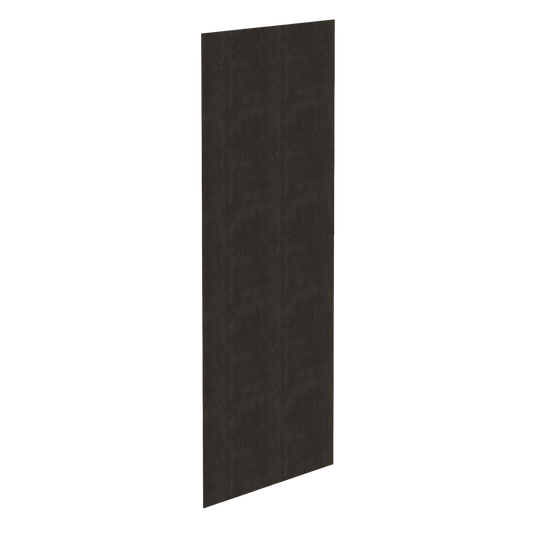 HG-BP48x96-1/4: Dark Gray Shaker 48"W x 96"H x 1/4"D Base End Skin Panel