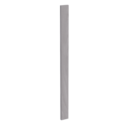 HLG-WF342: Light Gray Shaker 03"W x 42"H Wall Cabinet Filler