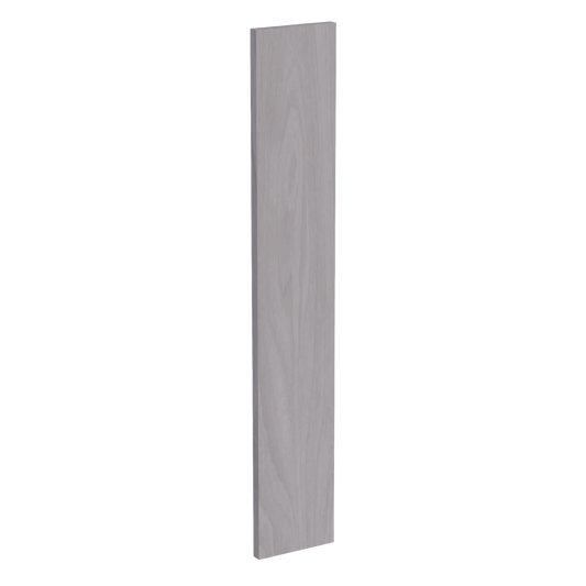 HLG-WF636: Light Gray Shaker 06"W x 36"H Wall Cabinet Filler