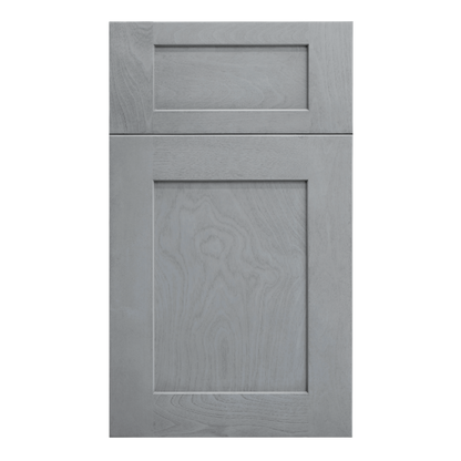 HLG-TP2484: Light Gray Shaker 24"W x 84"H x 24"D 5 Door & 5 Shelves Tall Shelf Pantry Cabinets