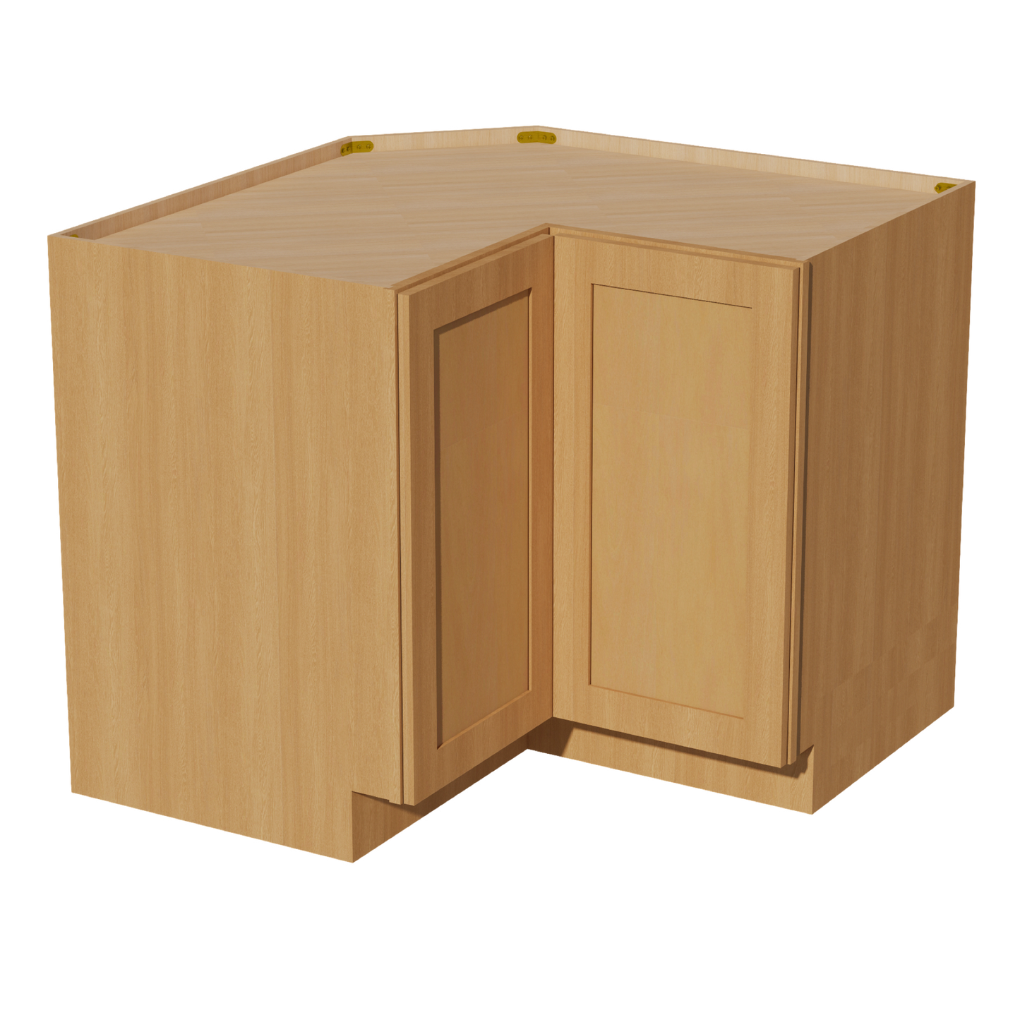 HT-LSB36: Timber Wood Shaker 36" 2 Doors Lazy Susan Corner Base Cabinet