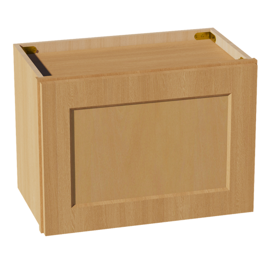 HT-W2115: Timber Wood Shaker 21"W x 15"H 1 Door Standard Wall Bridge Cabinet