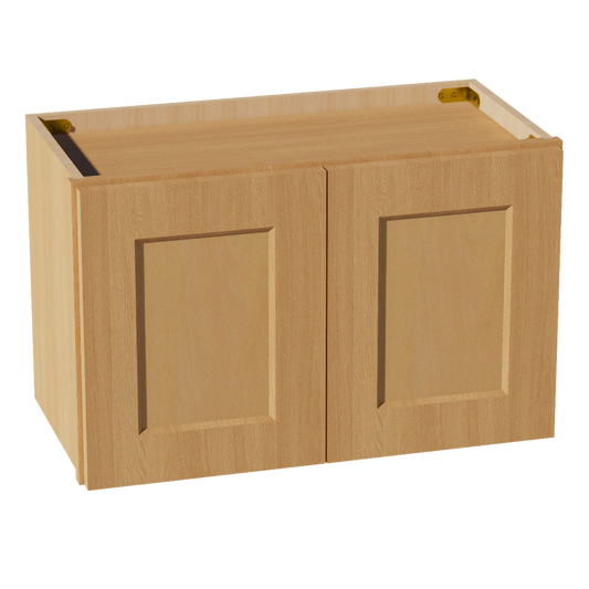 HT-W2415: Timber Wood Shaker 24"W x 15"H 2 Doors Standard Wall Bridge Cabinet