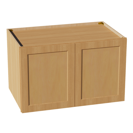 HT-W392424: Timber Wood Shaker 39"W x 24"H x 24"D 2 Doors & 1 Shelf Standard Bridge Wall Cabinet