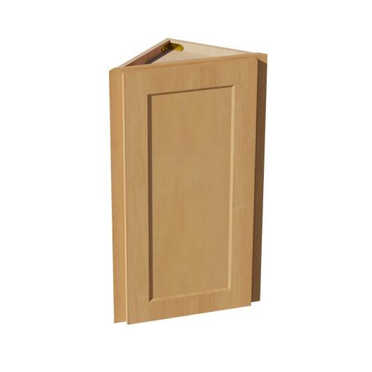 HT-WAE1230: Timber Wood Shaker 12"W x 30"H x 12"D 1 Door & 2 Shelves Wall Angle End Cabinet