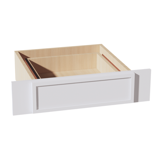 SF-KD30: Frost White Slim Shaker 30"W Vanity Knee Drawers