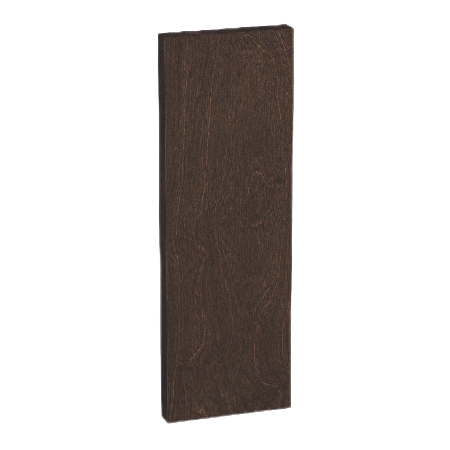 SM-FLS36: Mocha Brown Slim Shaker 36"W x 2"H x 12"D Flat Shelf