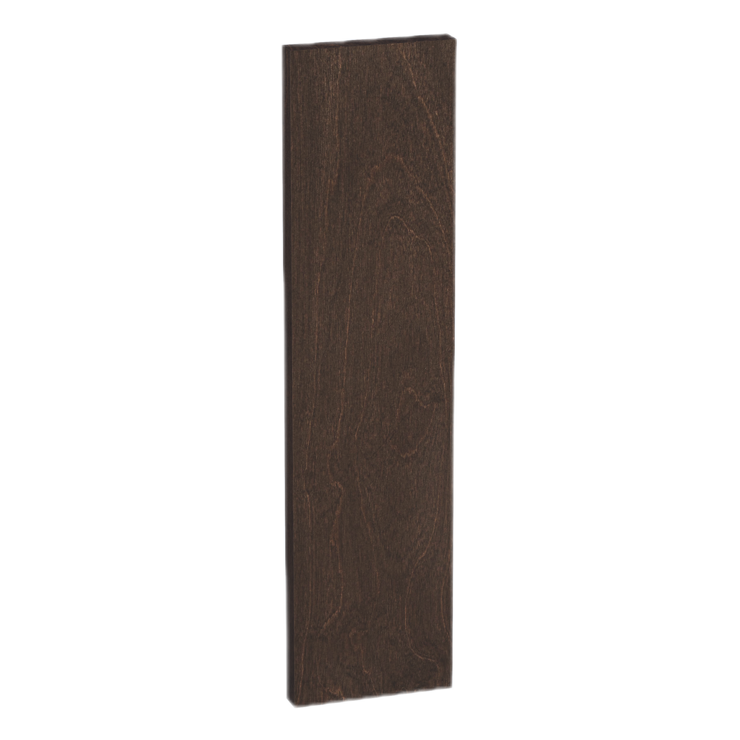 SM-FLS48: Mocha Brown Slim Shaker 48"W x 2"H x 12"D Flat Shelf