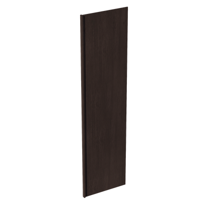 SM-REP2496: Mocha Brown Slim Shaker 24"W x 96"H x 1-1/2"D Refigerator Return Panel