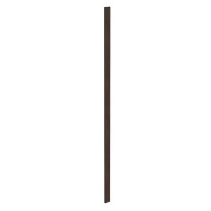 SM-WF396: Mocha Brown Slim Shaker 03"W x 96"H Wall Cabinet Filler