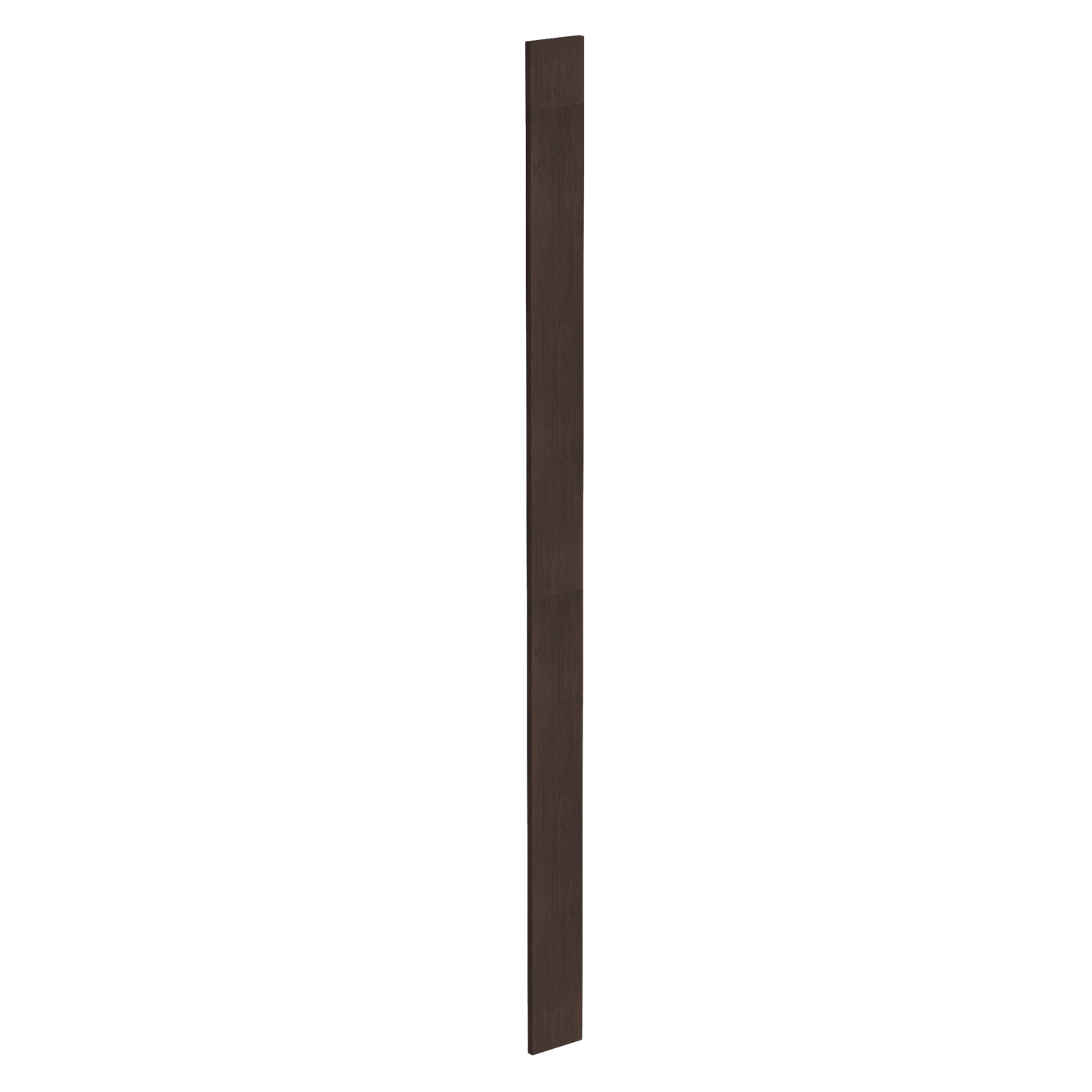 SM-WF696: Mocha Brown Slim Shaker 06"W x 96"H Wall Cabinet Filler