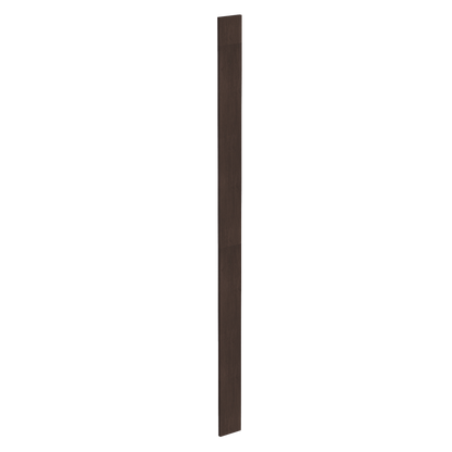 SM-WF696: Mocha Brown Slim Shaker 06"W x 96"H Wall Cabinet Filler