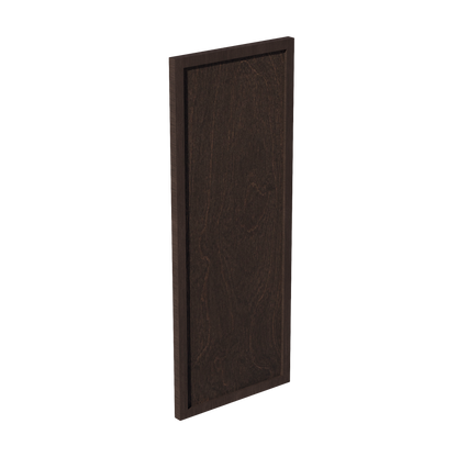 SM-WP-W30: Mocha Brown Slim Shaker 30" - 11-1/2"W x 29-1/2"H x 3/4"D Wainscot Panel Wall