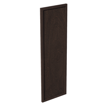 SM-WP-W36: Mocha Brown Slim Shaker 36" - 11-1/2"W x 35-1/2"H x 3/4"D Wainscot Panel Wall