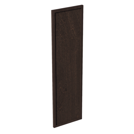 SM-WP-W42: Mocha Brown Slim Shaker 42" - 11-1/2"W x 41-1/2"H x 3/4"D Wainscot Panel Wall