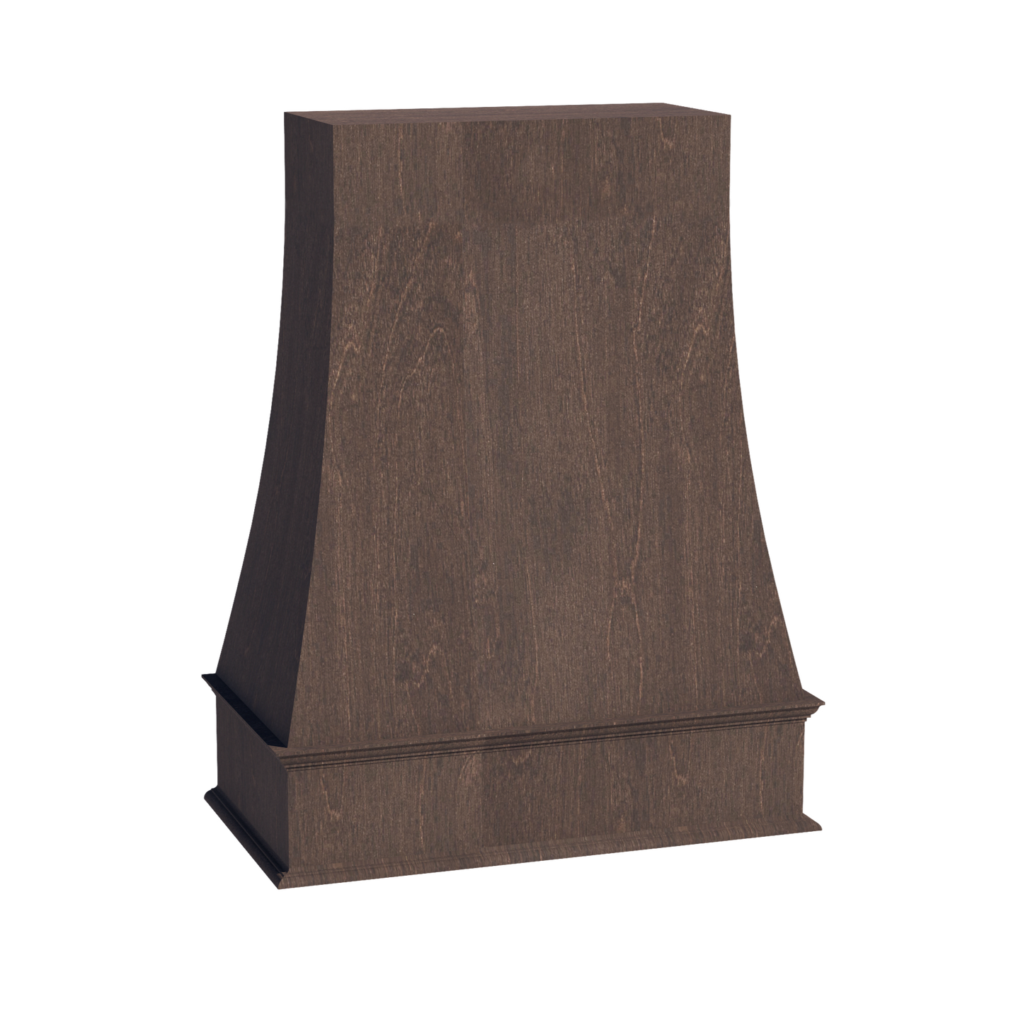 SM-WRH3648: Mocha Brown Slim Shaker 36"W x 48"HWood Wall Mounted Range Hoods