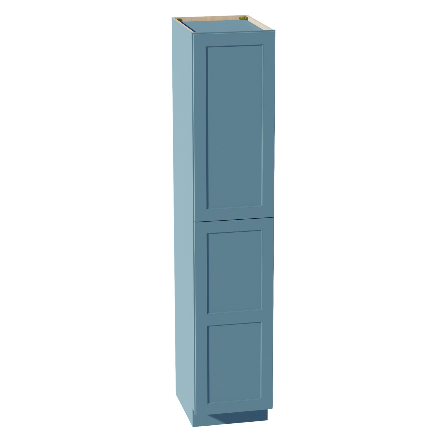 TG-TP1890: Soft Green Shaker 18"W x 90"H x 24"D 2 Doors & 5 Shelves Tall Shelf Pantry Cabinets