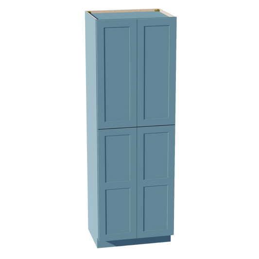 TG-TP2484: Soft Green Shaker 24"W x 84"H x 24"D 5 Door & 5 Shelves Tall Shelf Pantry Cabinets