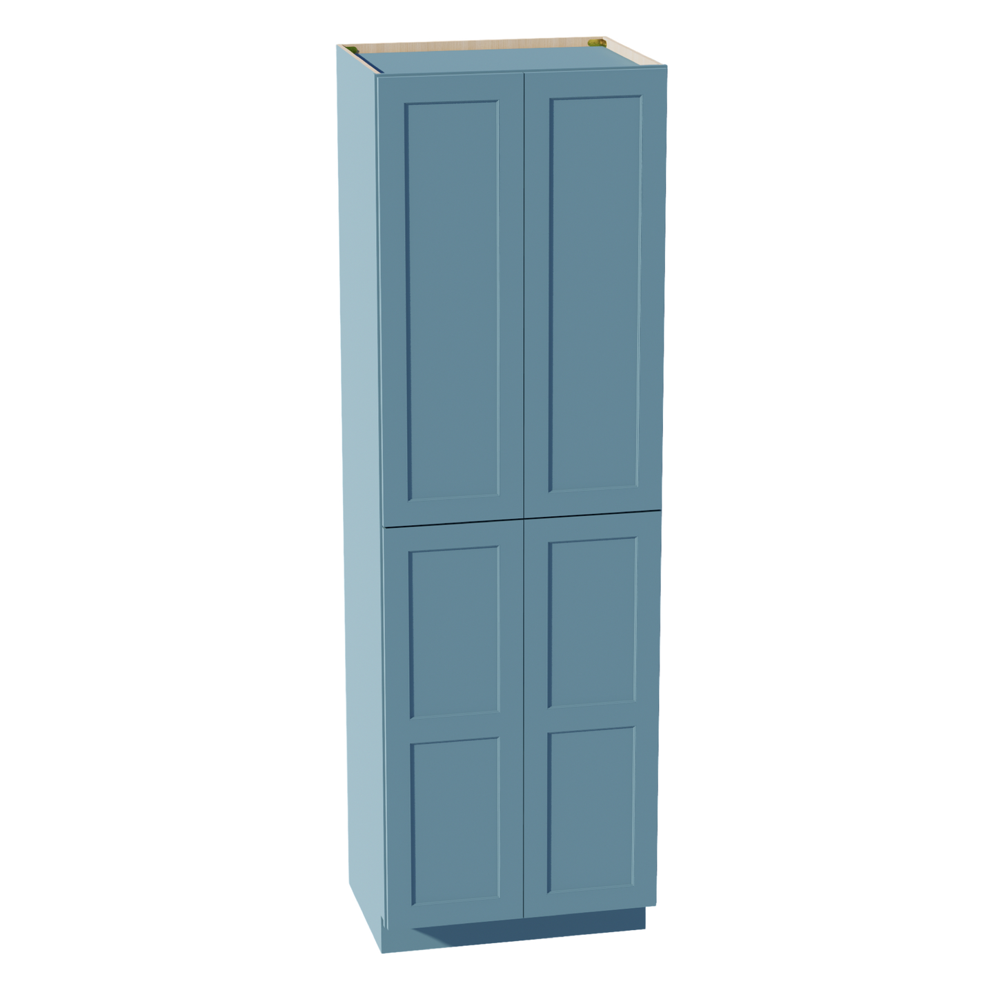 TG-TP3096: Soft Green Shaker 30"W x 96"H x 24"D 2 Doors & 6 Shelves Tall Shelf Pantry Cabinets