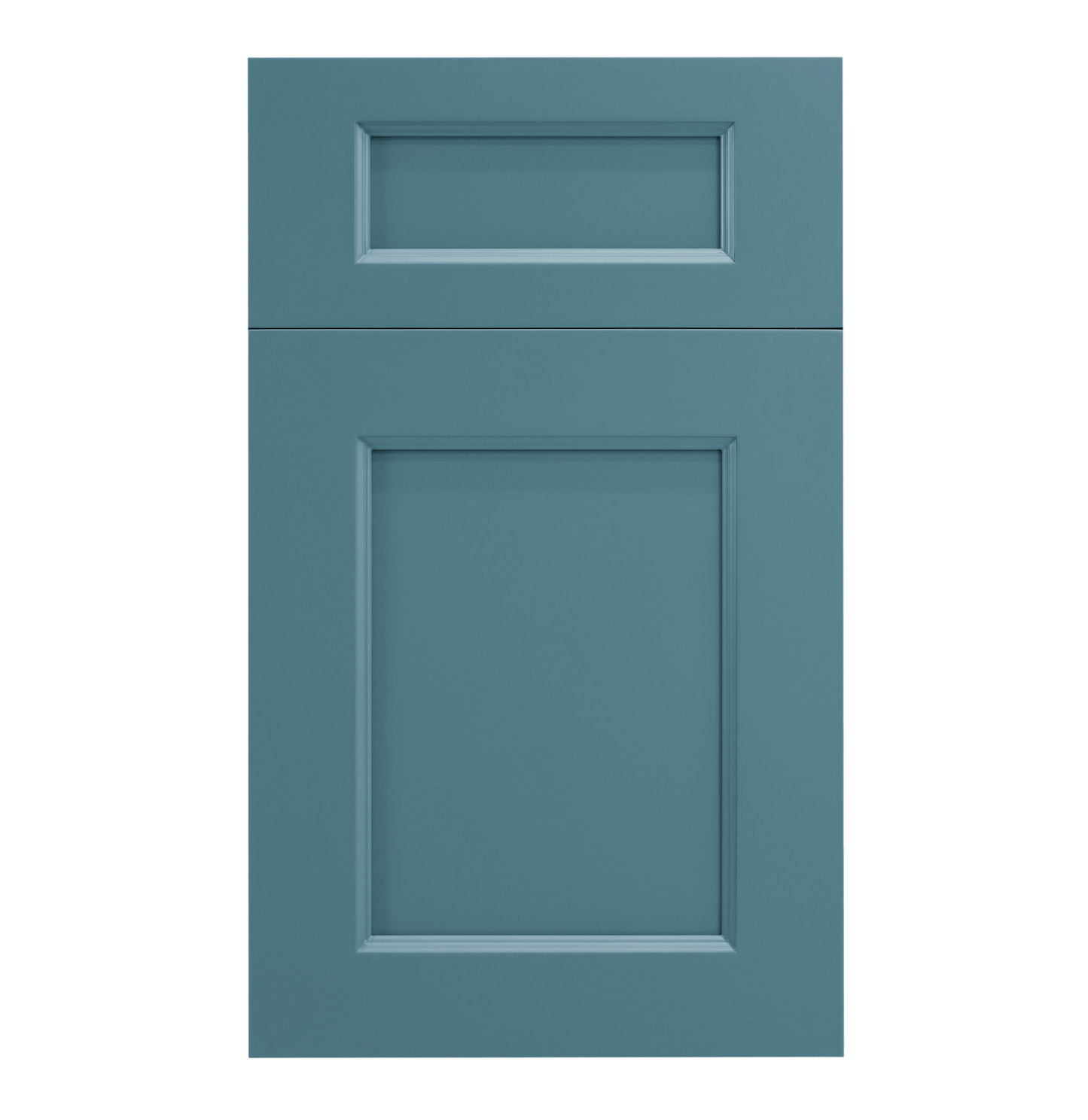 TG-VDB3621: Soft Green Shaker 36"W x 34-1/2"H x 21"D  3 Drawers Vanity Base Cabinets