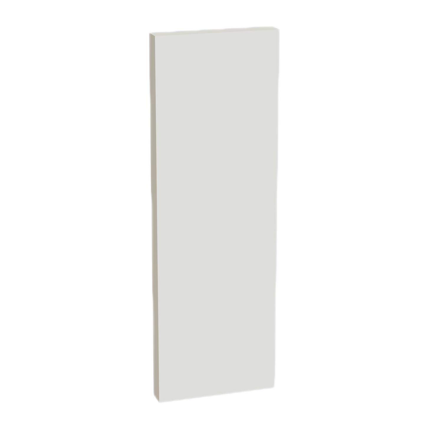 TW-FLS36: Creamy White Shaker 36"W x 2"H x 12"D Flat Shelf