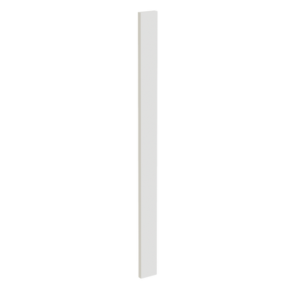 TW-WF342: Creamy White Shaker 03"W x 42"H Wall Cabinet Filler