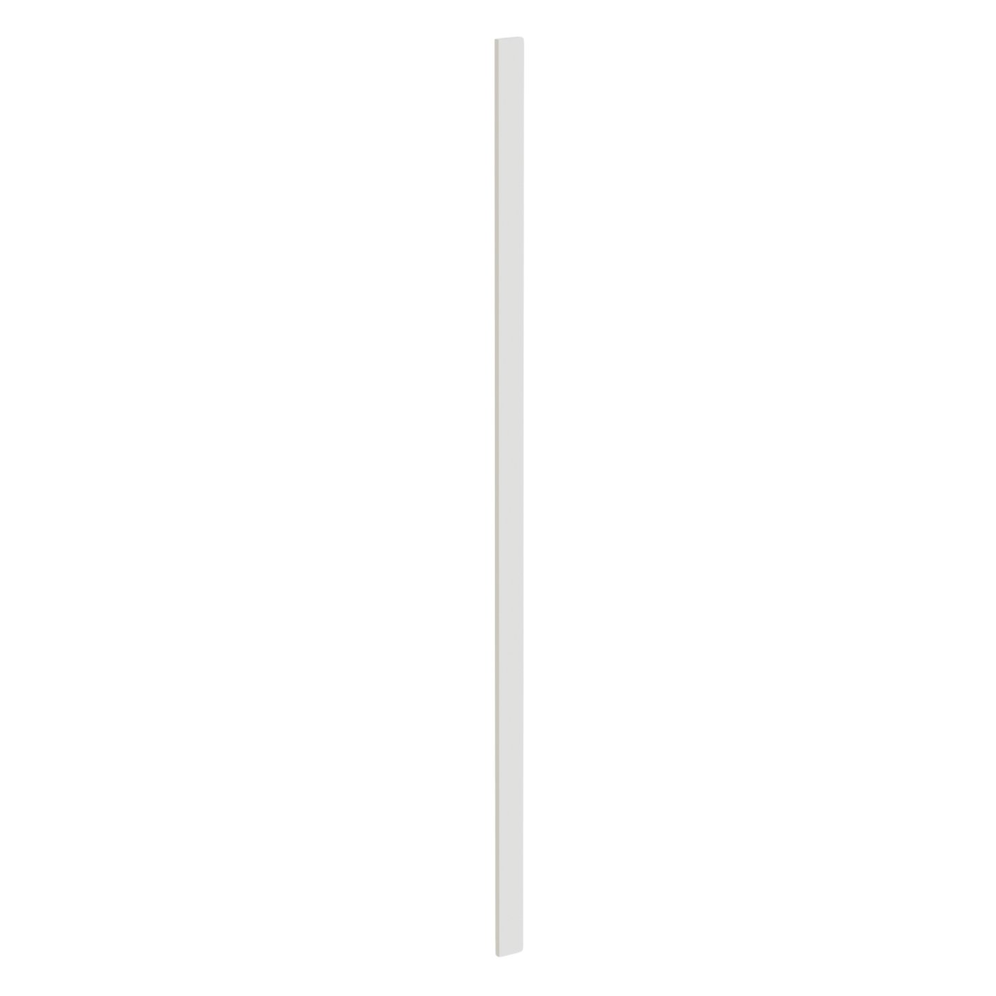 TW-WF396: Creamy White Shaker 03"W x 96"H Wall Cabinet Filler