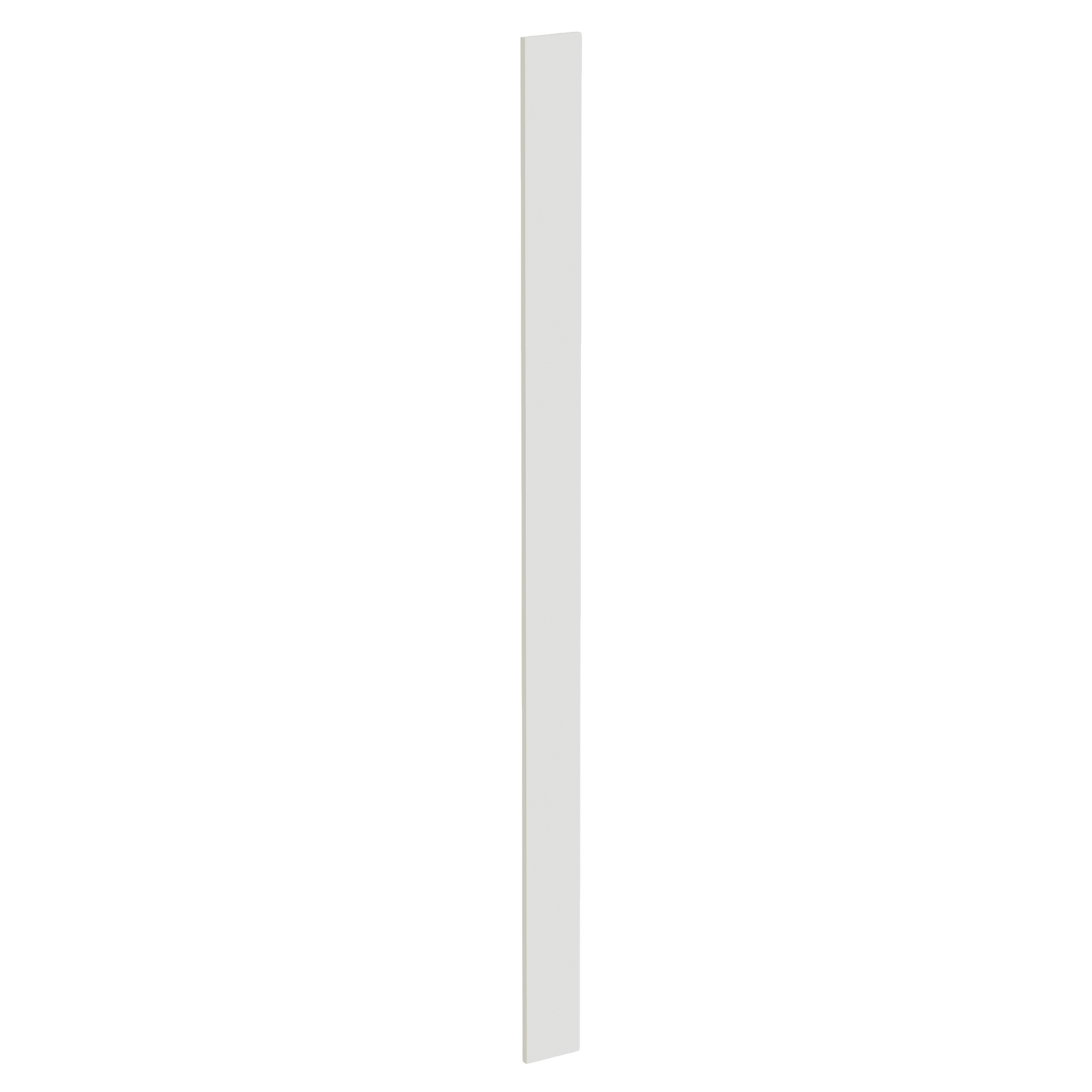 TW-WF696: Creamy White Shaker 06"W x 96"H Wall Cabinet Filler