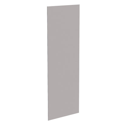 HA-BP3496-1/4: Ash Gray Shaker 34-1/2"W x 96"H x 1/4"D Base End Skin Panel